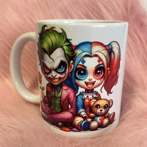 Joker & Harley Quinn Valentines Mug - Picture 1 of 1